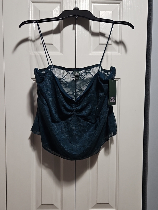 wild fable Tops - NWT Sheer Stretchy Mesh Y2k Lace Tank